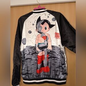 BAIT Men's Black and White Lightweight Jacket